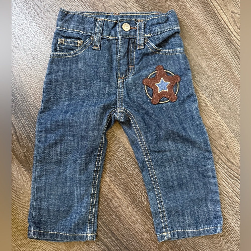 Wrangler Kids Denim Jeans with Star Patch